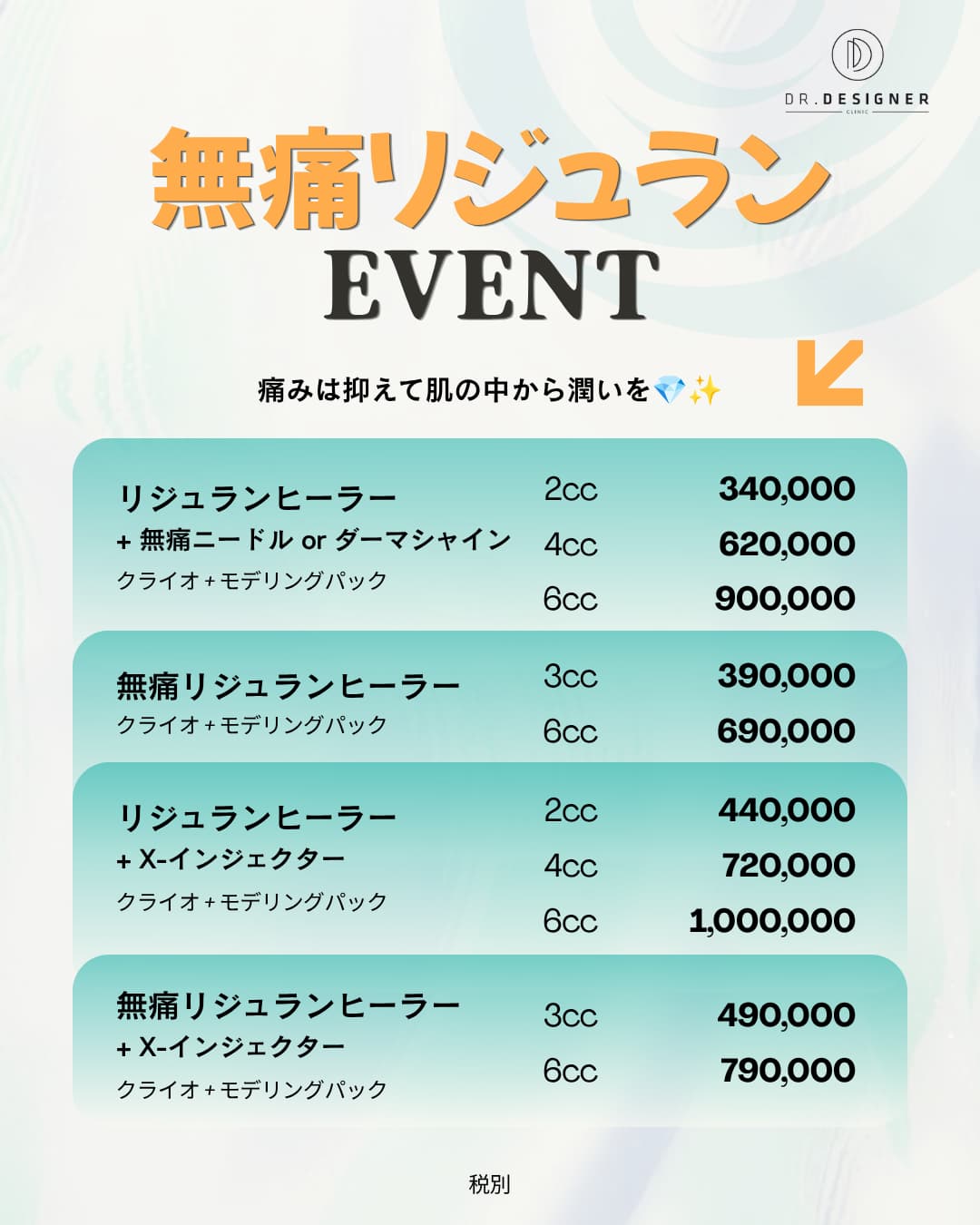 ドクターデザイナーの月間オファー 5/34