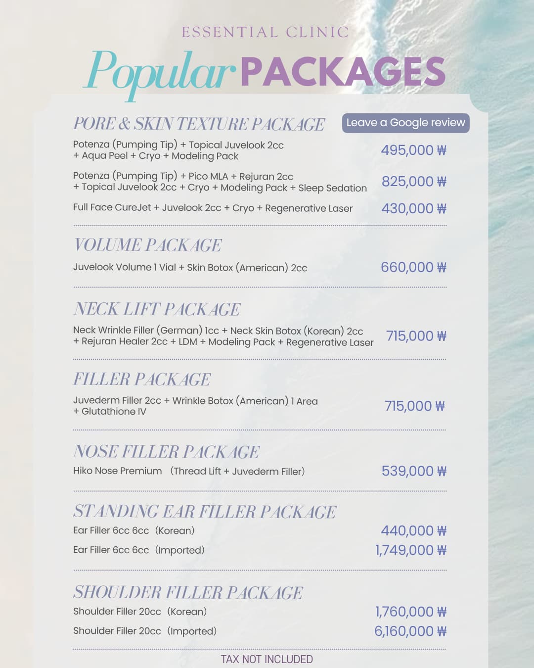 Essential Clinic monthly offer 4 of 25