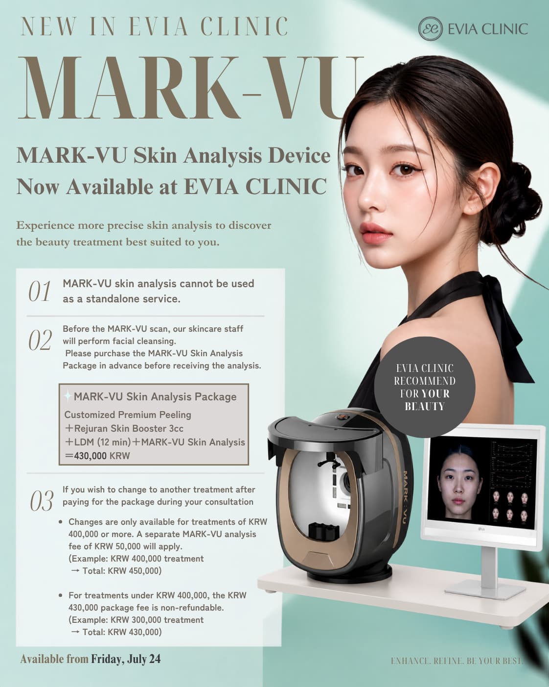 ข้อเสนอประจำเดือนของ คลินิก Evia 4 จาก 24