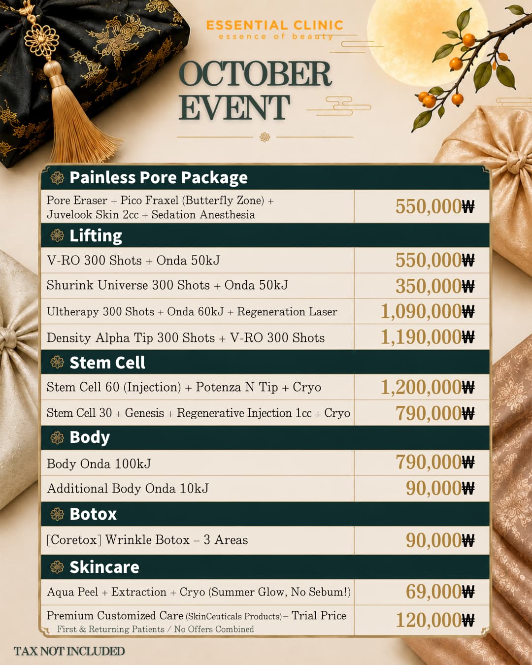 Essential Clinic monthly offer 1 of 25