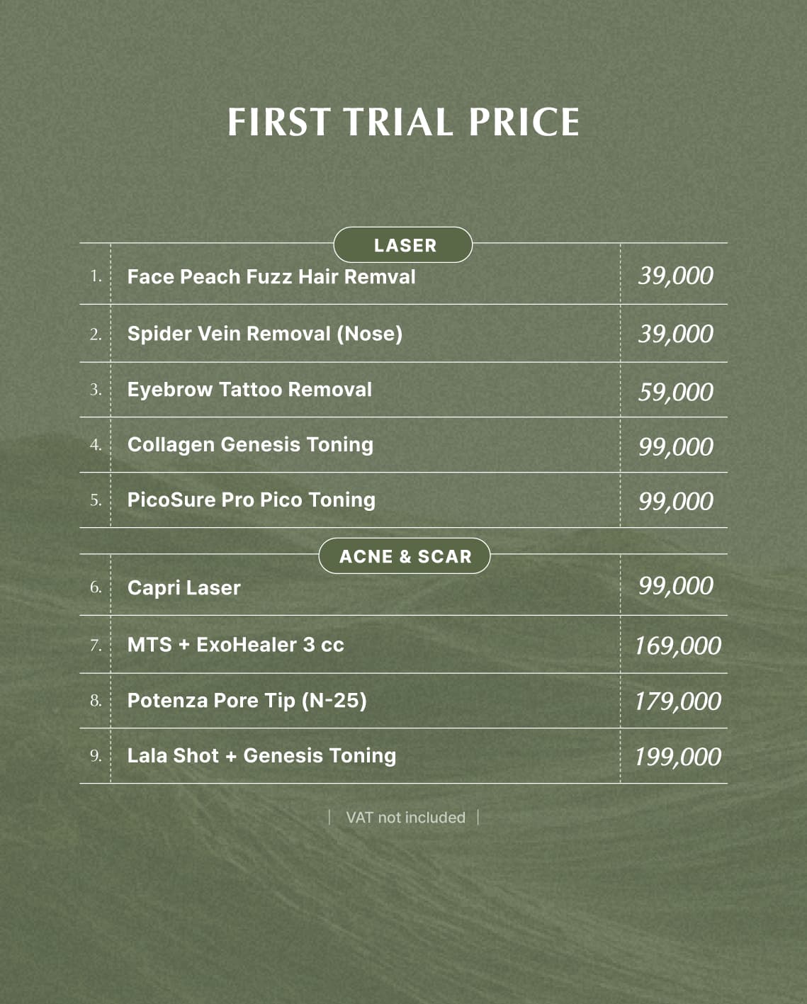 Bailor Clinic monthly offer 2 of 13